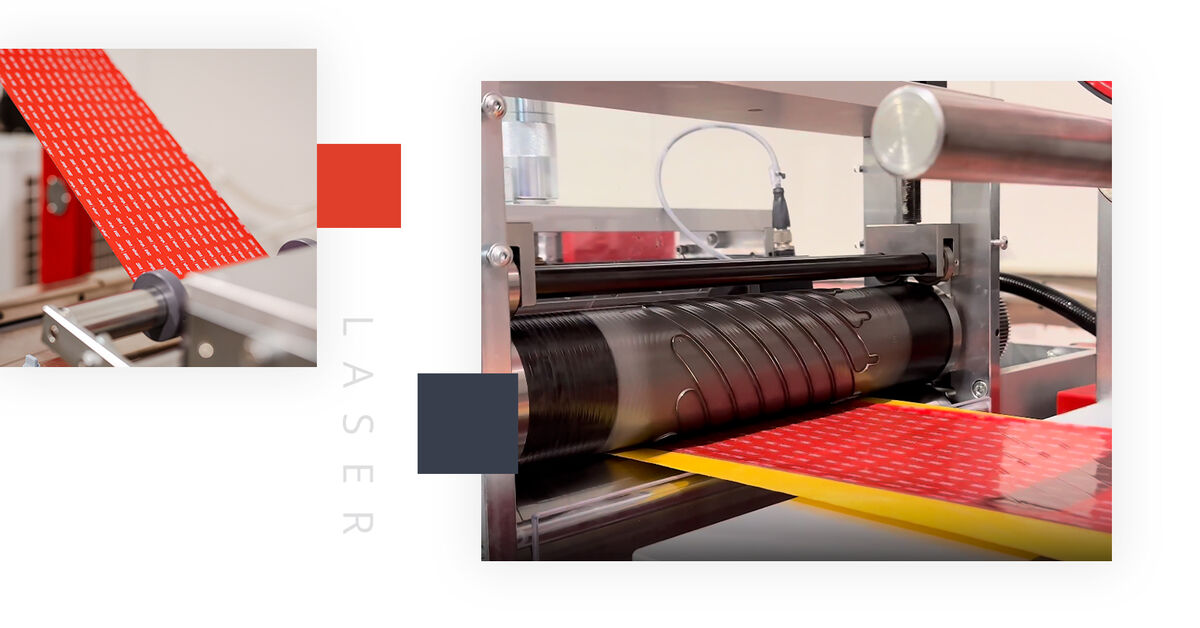 Rotačný vyrezávač s laserom 350 MM - Rotačné nasekávanie a vysekávanie v kombinácii s laserom - Laserové nasekávanie