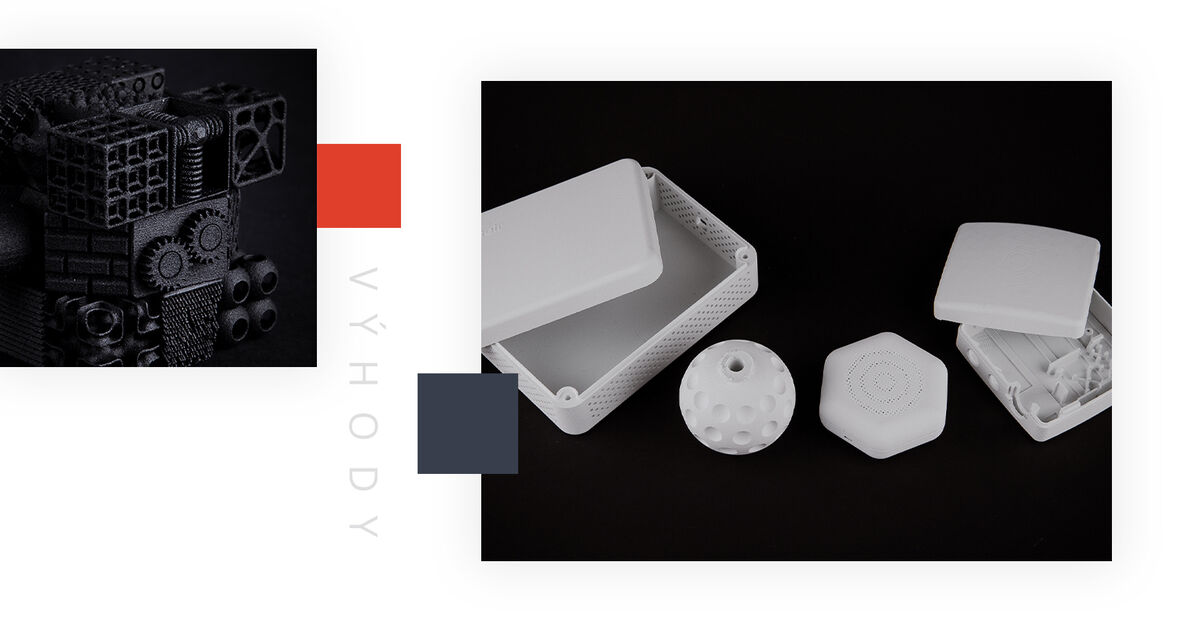 3D tlač - Výhody 3D tlače HP MJF 5420W